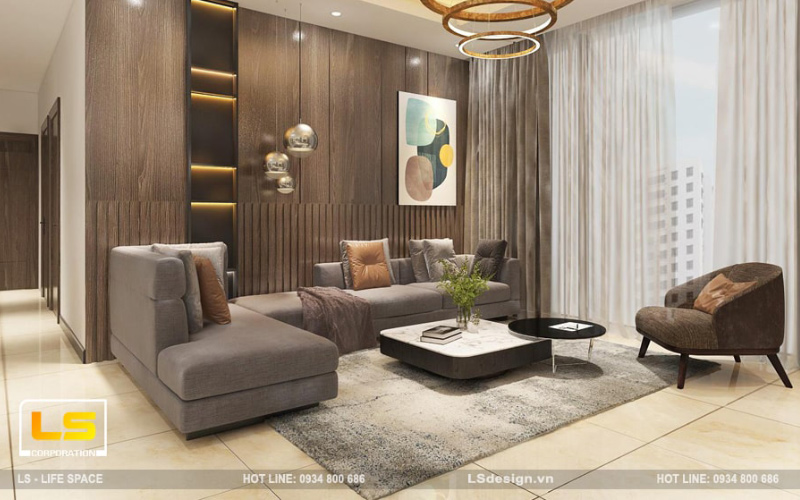 Phong cách thiết kế nội thất biệt thự đương đại